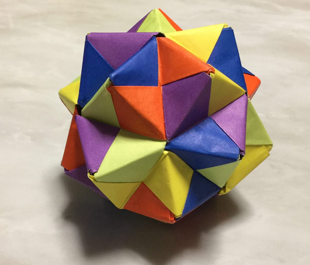 Unit Origami Sphere #01